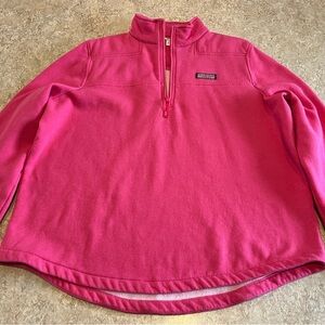 Hot Pink XL Vineyard Vines 1/4 zip